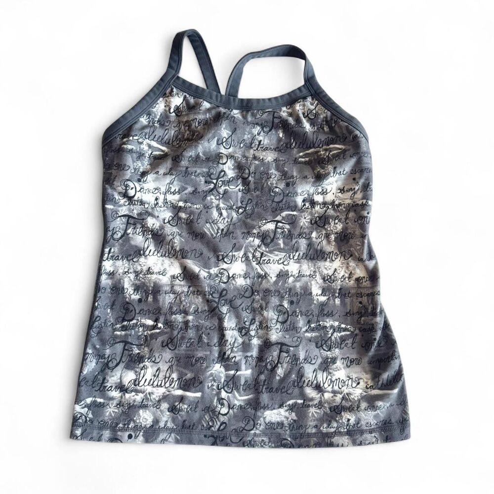 Lululemon Women's Grey and Black Vest